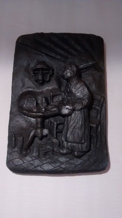 Płaskorzeźba odlew gipsowy - obraz 3D rzeźba