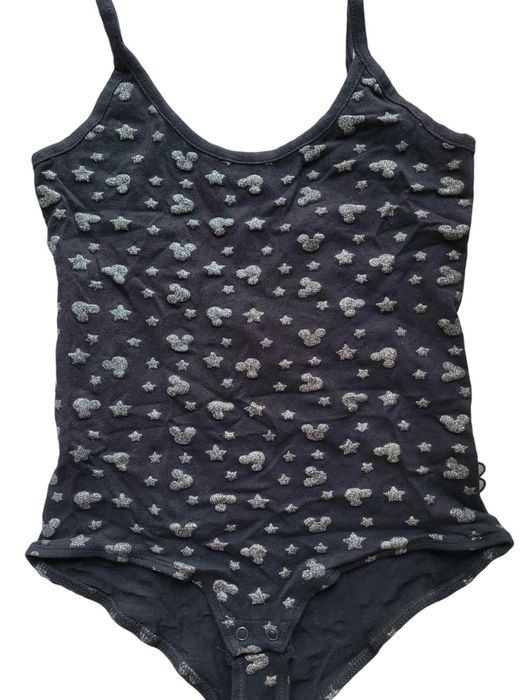 Czarne body Mickey Mouse 38,M/40,L Myszka Miki Disney