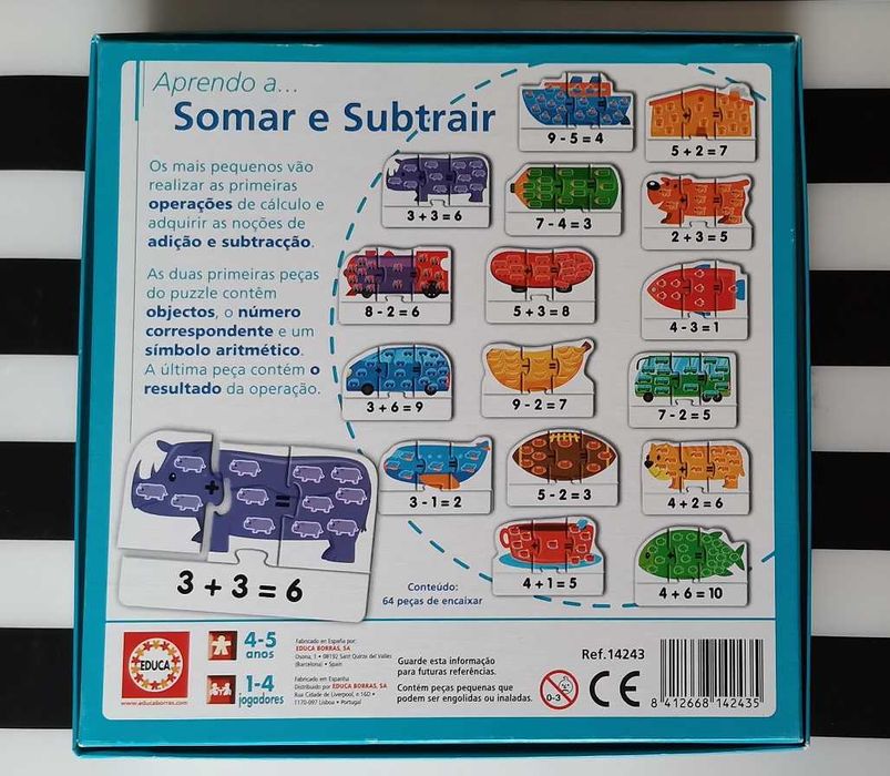 Jogo Somar e Subtrair