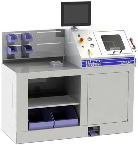 Turbo Technics VSFR wyważarka doważarka  do przepływu Geometrii VNT