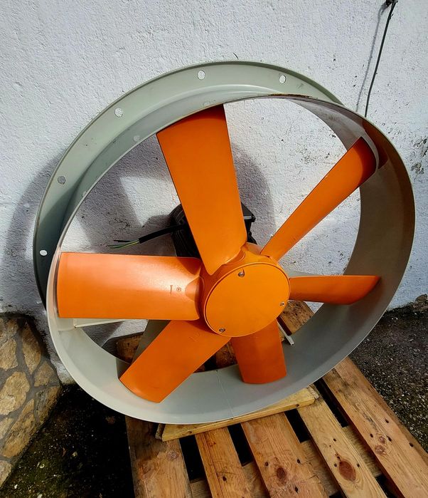 Ventilador extrator 32700 m3h cabines de pintura Ar fumos e Estufas