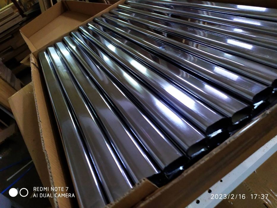 Труба мебельна овальна