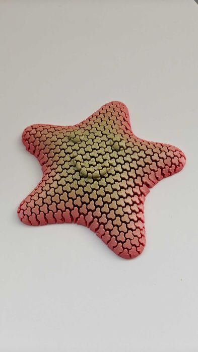 Estrela do Mar Articulada Personalizada - Impressão 3D