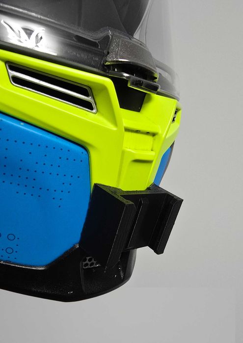 Uchwyt szczękowy (ChinMount) GoPro, DJI, Insta360 do kamer. Druk 3D.