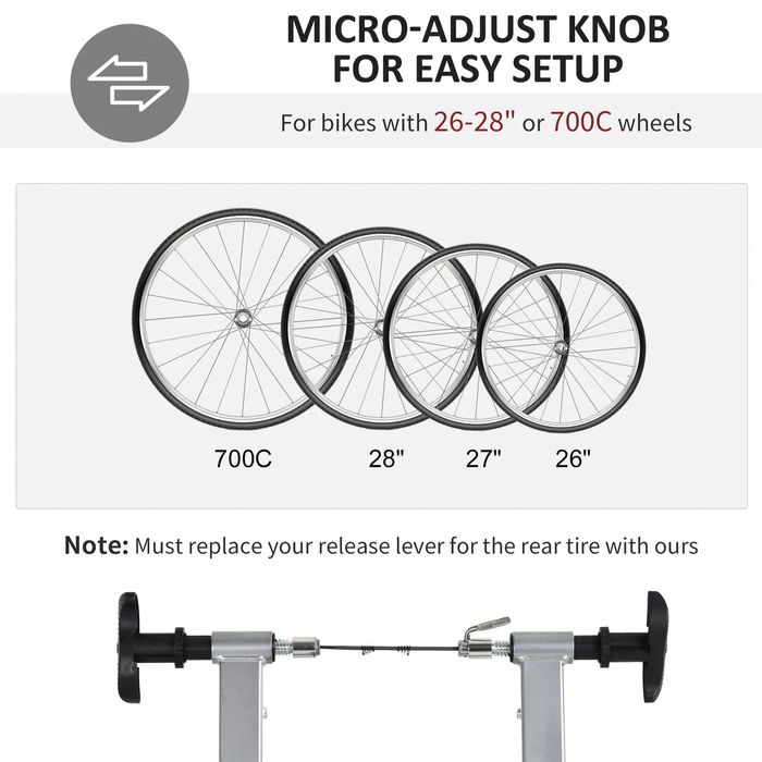 Trenażer rowerowy rolkowy domowy magnetyczny