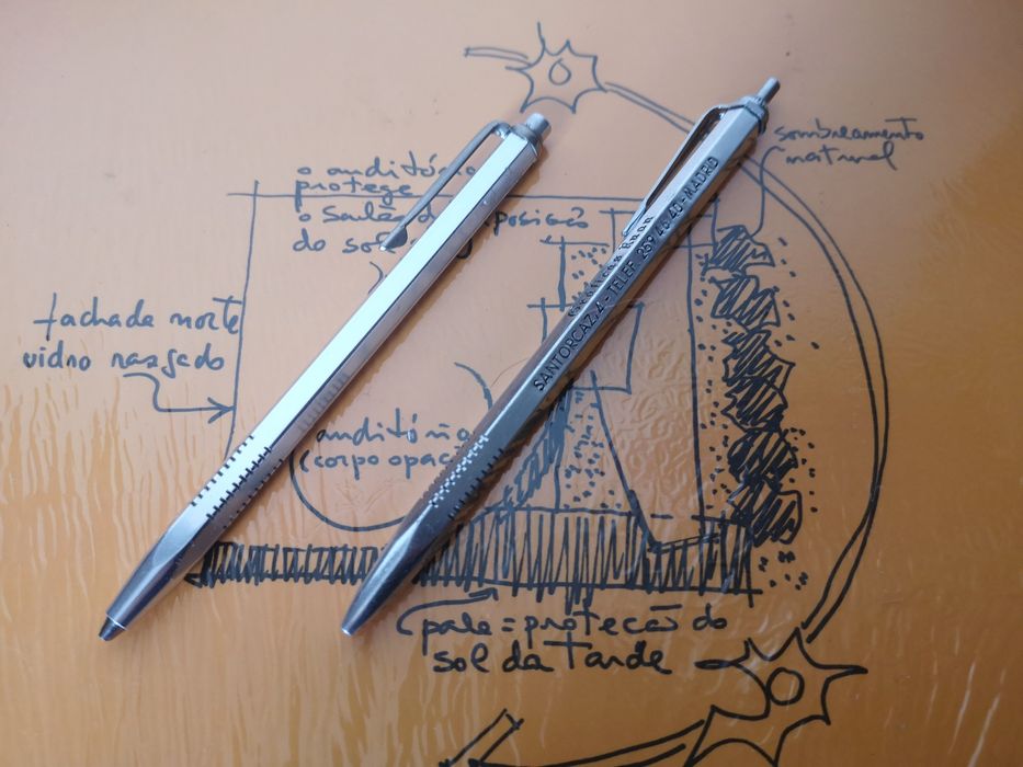 Lapiseira 2mm e caneta For Ever