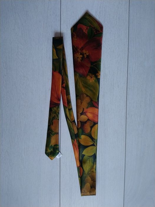 Краватка галстук з принтом