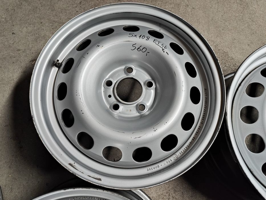 Felgi stalowe Jumpy Scudo Expert Proace 7Jx16, 5x108 et46 Komplet FS41