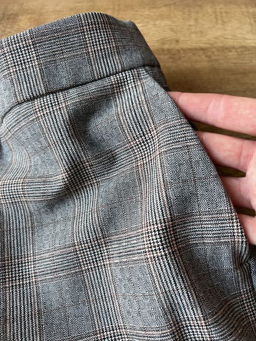 Spodnie w kratę Zara M