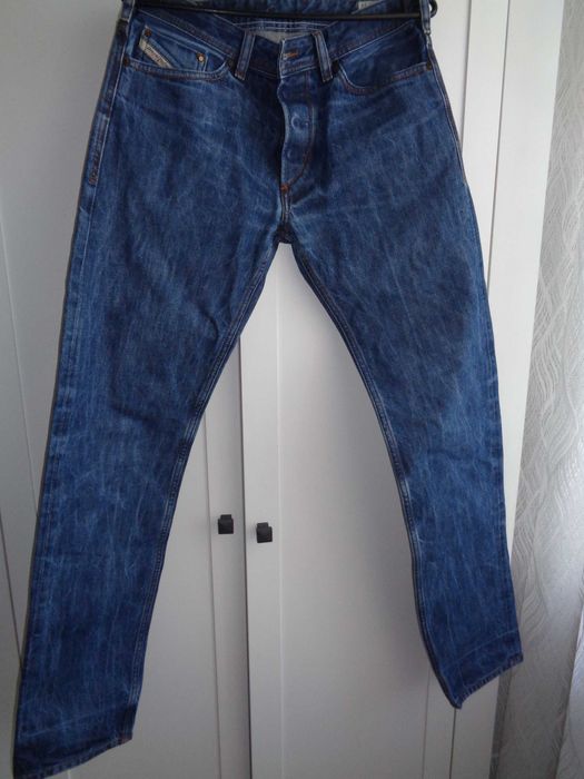 jeansy DIESEL rozmiar L , Męskie Niebieskie