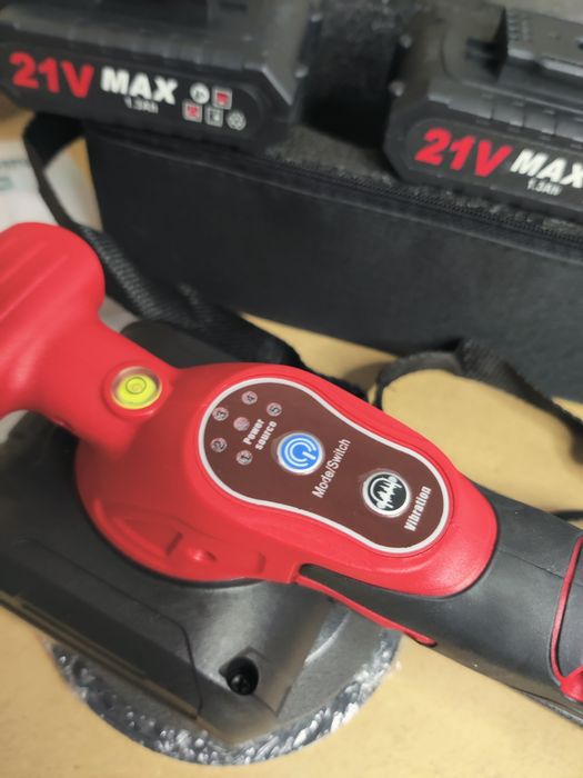 Vibrador para assentar azulejo / cerâmica (+ Ventosa) com 2 Batarias!