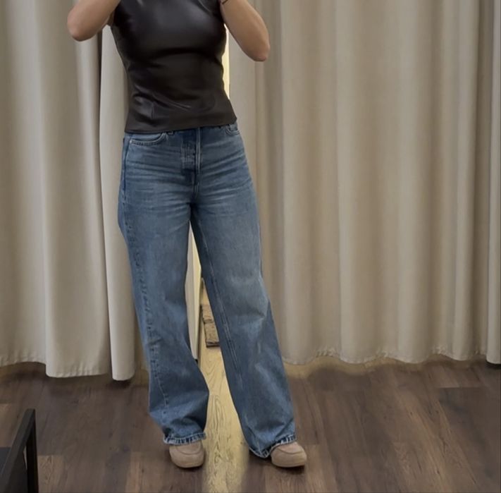 Джинси mango  wide leg