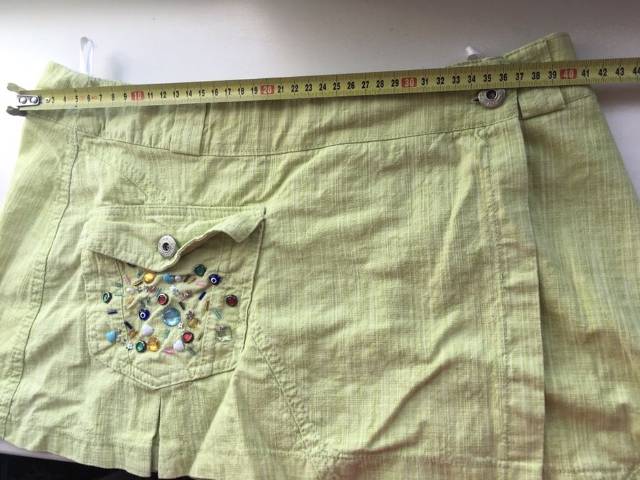 Юбка мини на запах