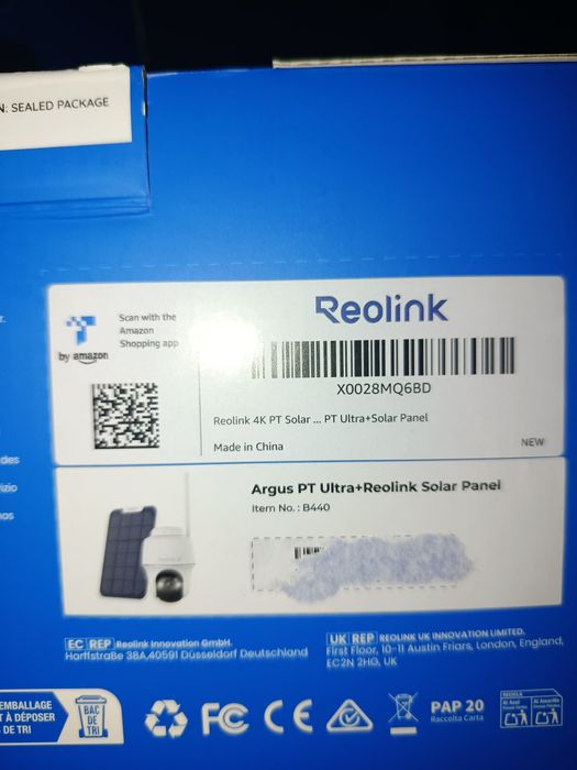 Reolink Home Hub 2x Argus PT Lite + 2x