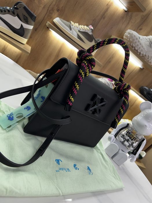 Сумка Жіноча OFF-WHITE Gummy Jitney Black