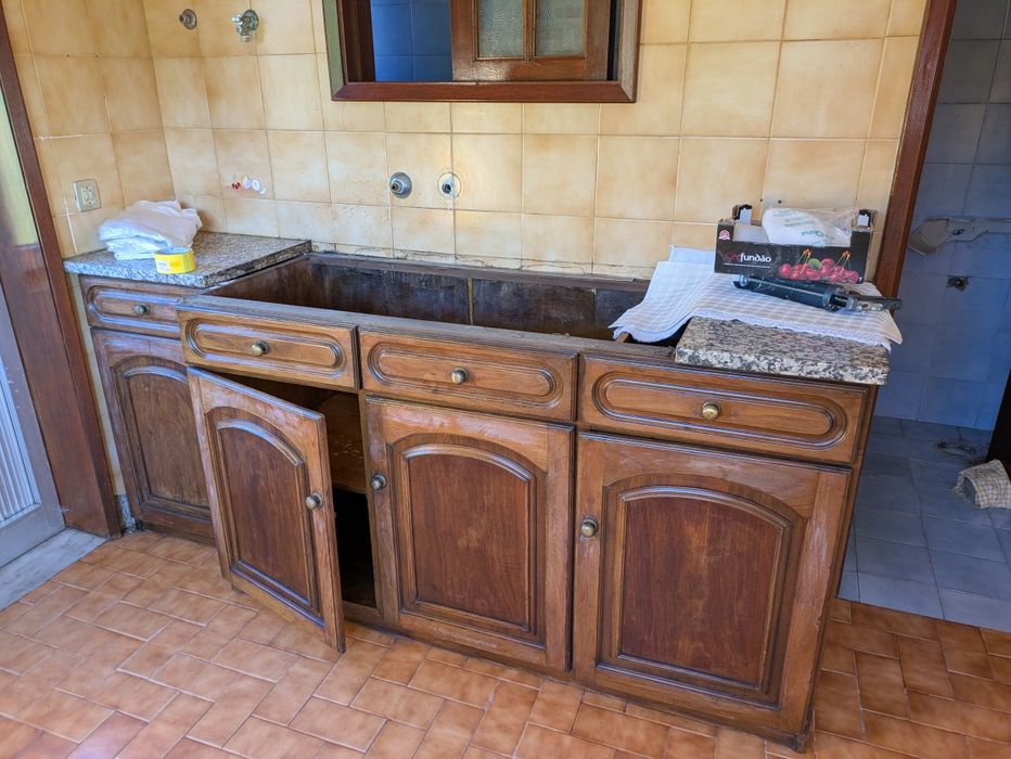 Oferta móveis de cozinha de madeira