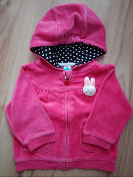 Bluza welurowa rozmiar 74