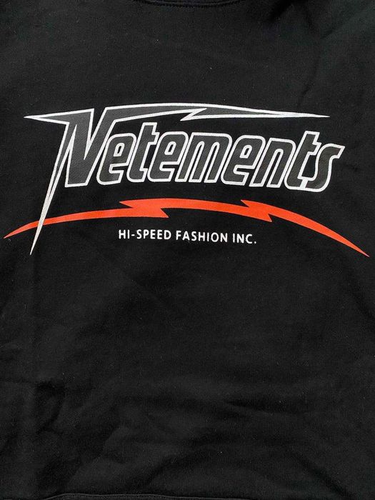 Худі Vetements Hi-Speed