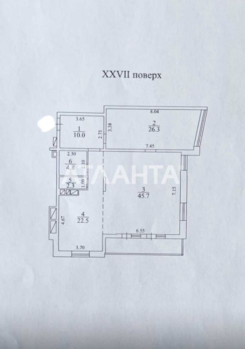 2-комнатная квартира по адресу Куликово поле пл. (площадь 119 м²) - Atlanta.ua - фото 13