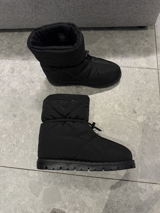 Дутики нейлоновые Prada 39