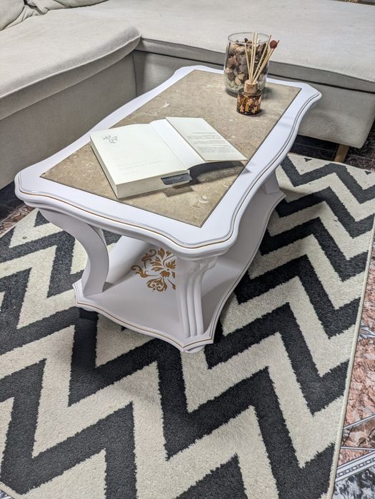 Mesa de centro com iluminação Led | Peça única de design