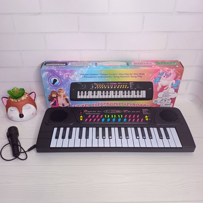 Піаніно дитяче, синтезатор дитячий LED екран,запис,тони,ритми,ефекти