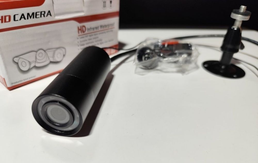 Mini Kamera IP PoE 12v FULL HD 2.8MM IR Ukryta, onvif, ICSee, xmeye