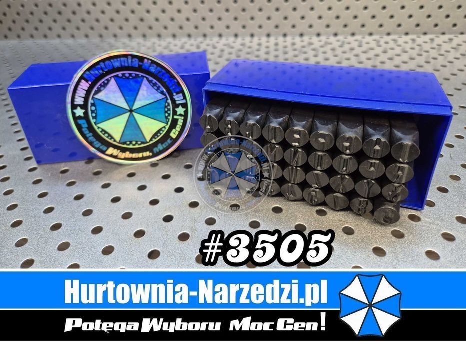 Numeratory litery + cyfry 10mm 36el numeratory cyfry numeratory litery