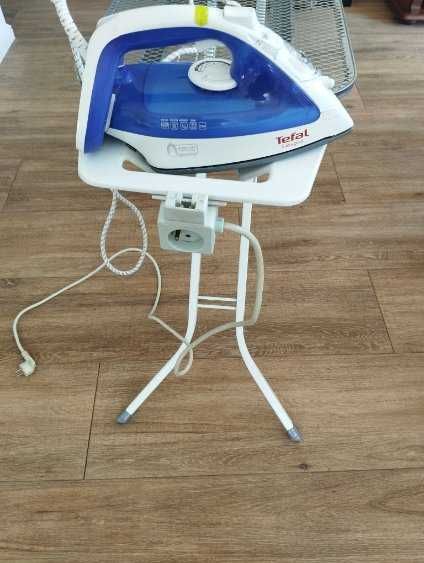 Deska do prasowania + żelazko Tefal easygliss mało używane