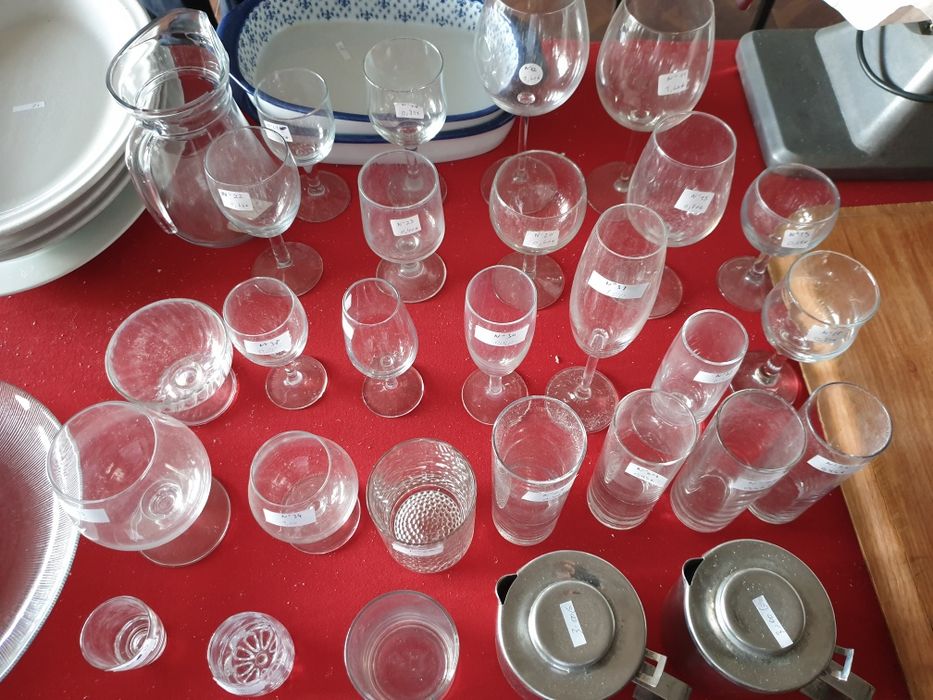 Venda copos para Água, Vinho, Sumo, Champagne, Cerveja