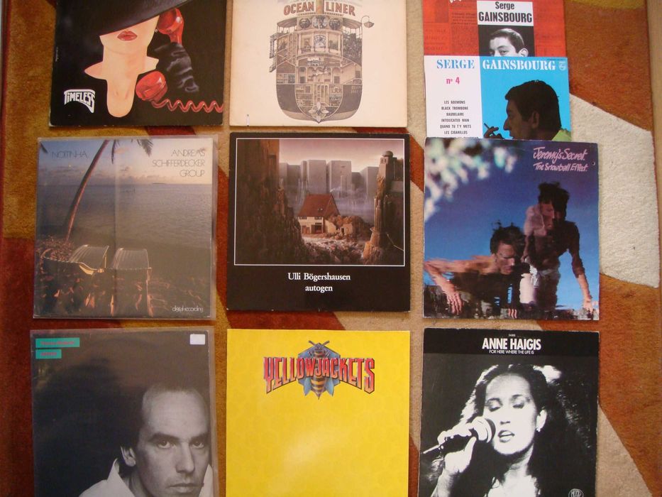 Discos de vinil coleçao