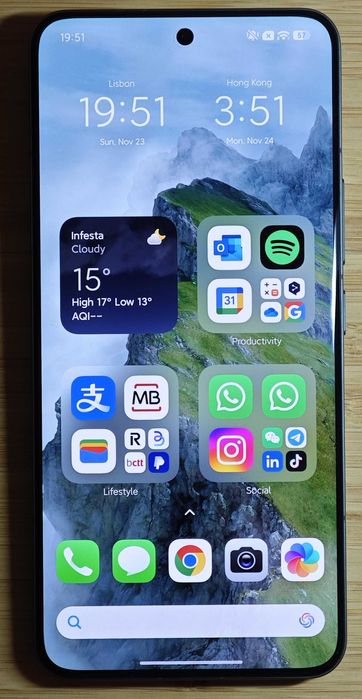 Xiaomi 15 Pro HyperOS 3 (Android 16) Versão CN em inglês