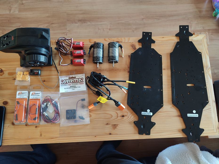 Peças arrma 6s kraton, typhon, talion, notorioud