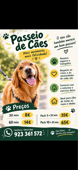 Passeio para caes