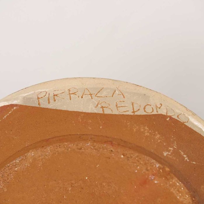 Hand-painted rustic decorative plate446592591646566402