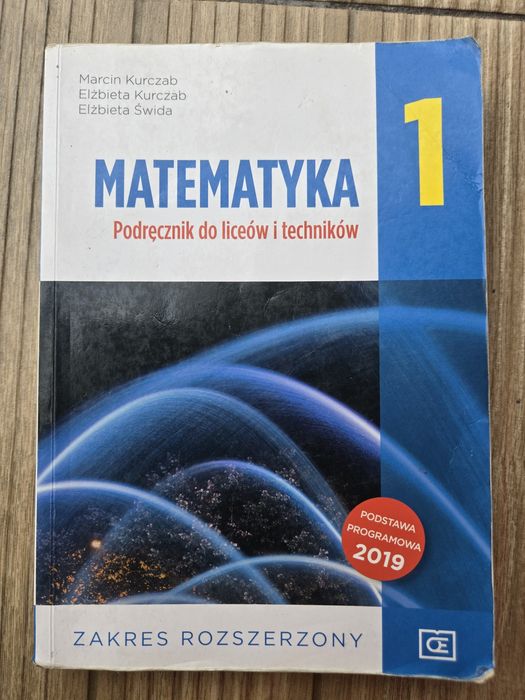 Matematyka 1 zakres rozszerzony, Pazdro