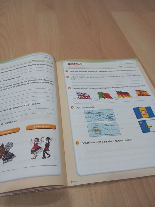 Livro de fichas de estudo do meio para o 3⁰ ano