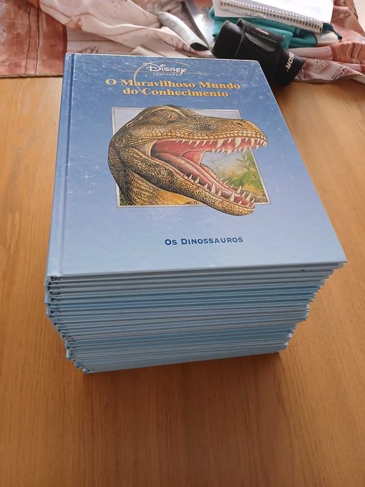 Coleção COMPLETA de livros "O Maravilhoso Mumdo do Conhecimento" da Disney
