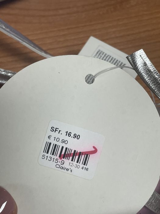 2 carteiras criança da Claire’s