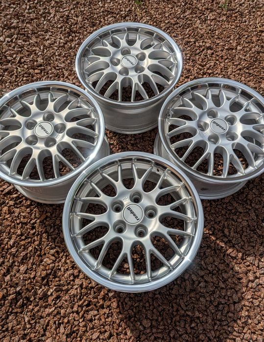 R15, 5/112 поліровані полки, диски Rondell Audi, Volkswagen, Seat, Skoda