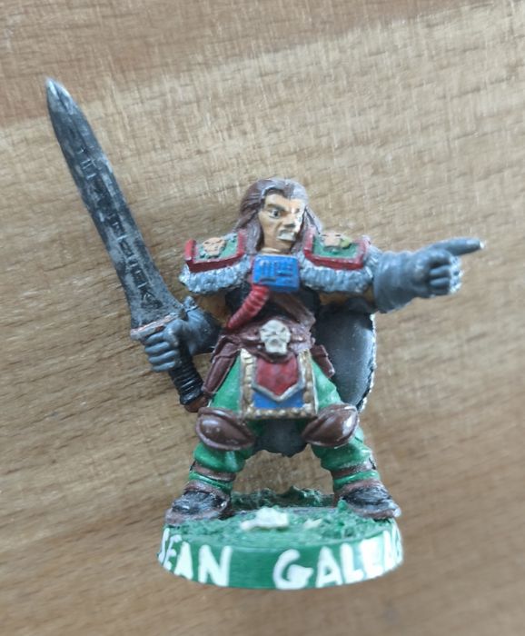 4 Figurki Felix i Gotrek, Gallagher, Kapłan - Warhammer Talisman