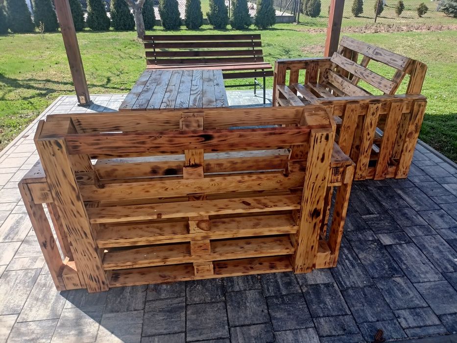 Meble ogrodowe z palet