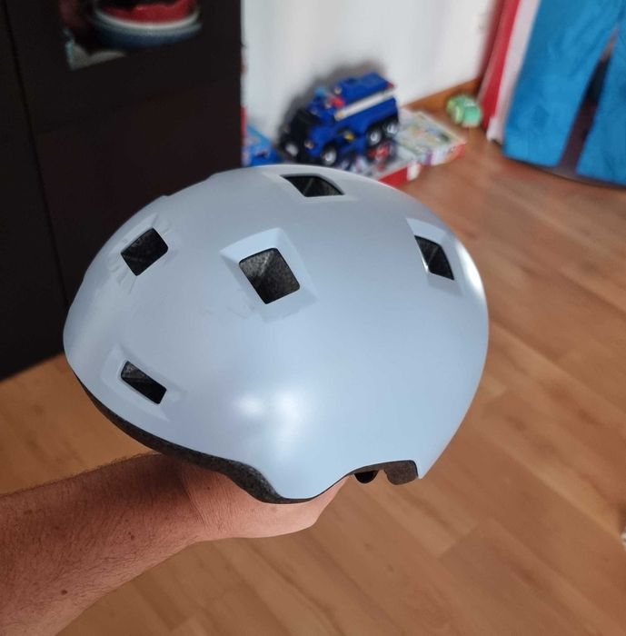 Capacete Criança para Patins/Skate/Trotinete B100 Azul Pastel