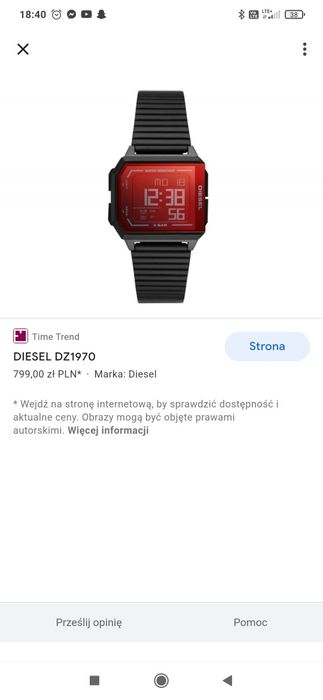 Zegarek męski Diesel