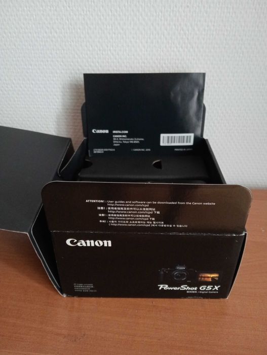 Aparat Canon PowerShot G5 X | Stan IGŁA / Nowy | Kompletny BOX