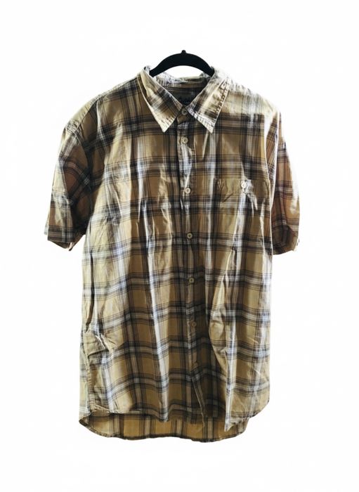 Koszula męska Wrangler XL | 100% Bawełna | Krótki Rękaw | Kratka