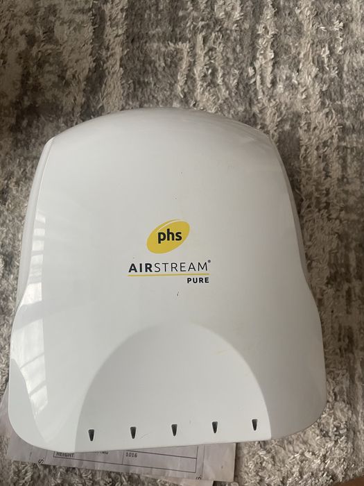 Phs airstream pure hand dyer white 1100w hepa filter