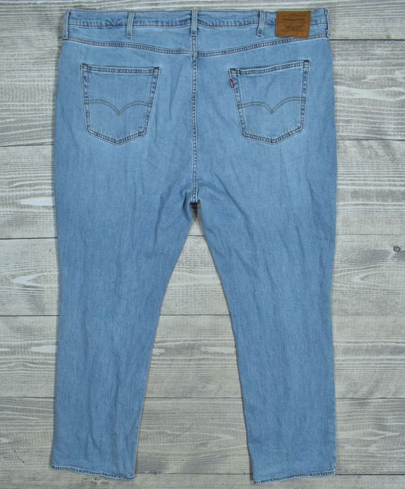 Levis 511 Męskie Spodnie Jeansowe Jeansy W50 L34 Plus Size