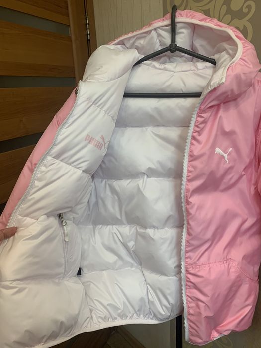 Двухсторонняя Куртка Пуховик Puma. 104-152, XS-XXL Puma 140 р X
