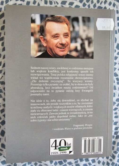 Tischner J. Ksiądz na manowcach.2. książki.